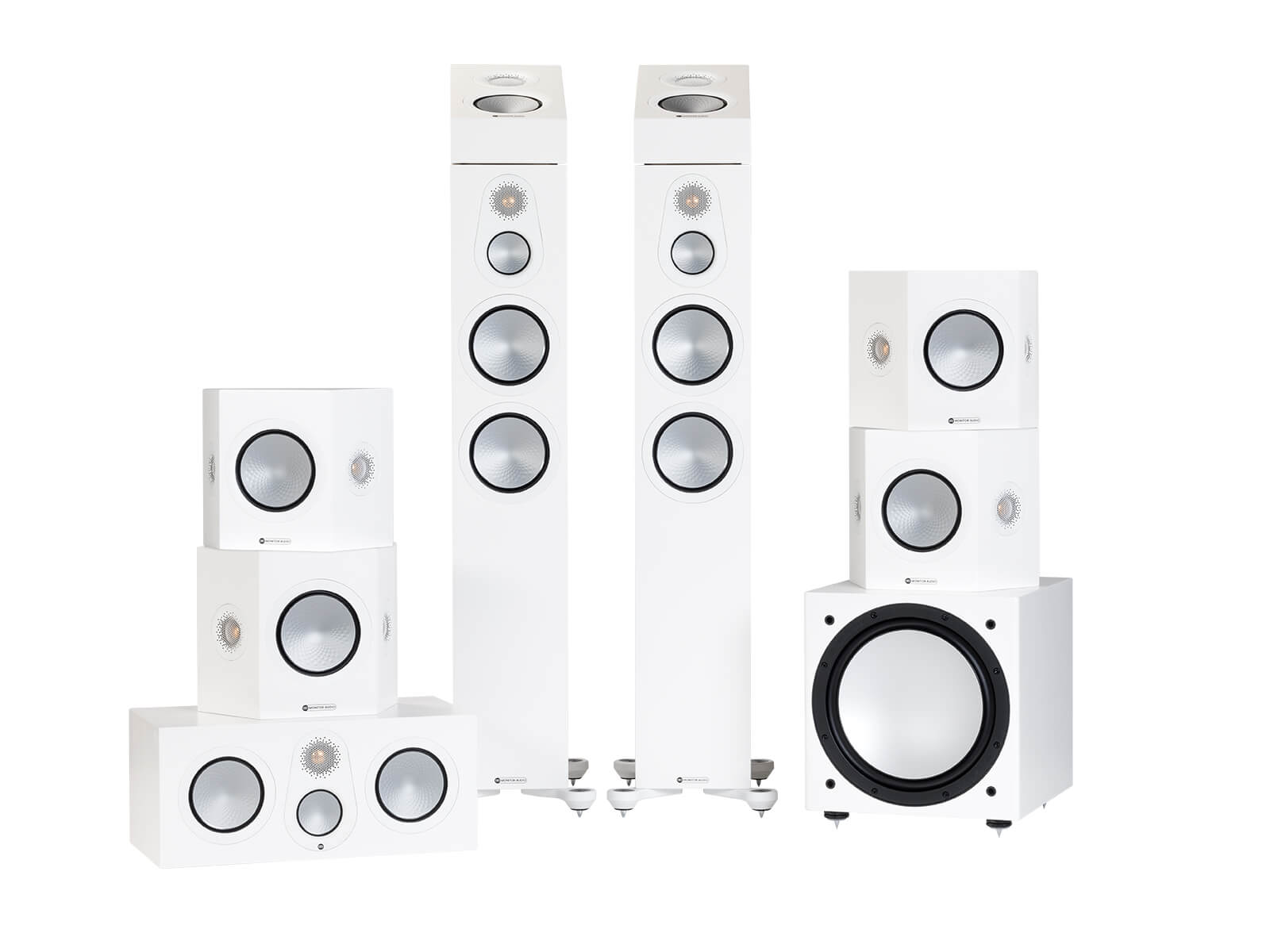 Monitor Audio silver 7G white